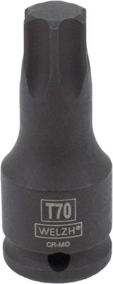 Punta de impacto; Torx, 3/8''dr, T60