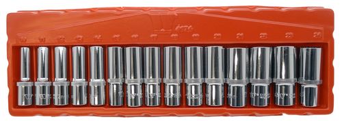 Juego de Dados; Gearlock, Profundos, 1/2''dr 15 Piezas