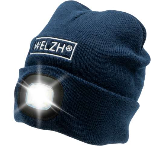Gorro con luz LED recargable (Azul) 2675-WW