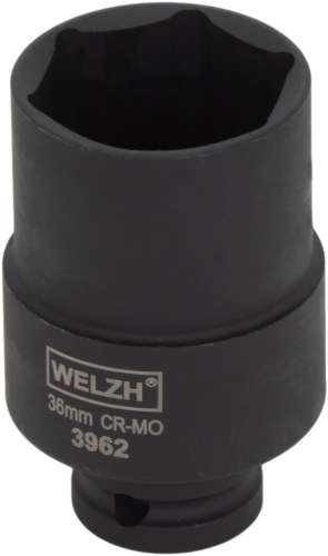 Vaso para Tuerca de Cubo 1/2''dr; 36mm - Pared Delgada