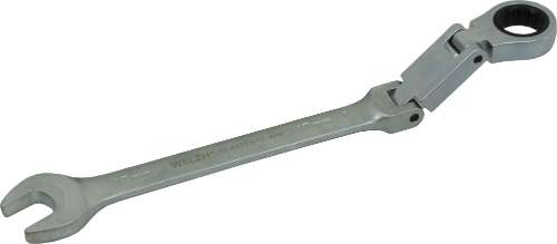 Llave Combinada de Carraca de Doble Articulación; 18 mm