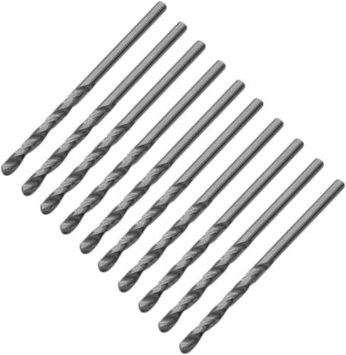 Juego de Brocas; HSS Totalmente Rectificadas, 1 mm 10 Piezas