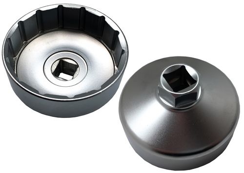 Llave para tapa de filtro de aceite Ø64.5 mm x 14 ranuras - Lexus/Toyota *Diseño de alta resistencia*