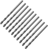 Juego de Brocas; HSS Totalmente Rectificadas, 1.5 mm 10 Piezas