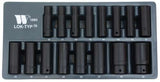 Juego de vasos; Lok-Typ™, Profundo, de Impacto, 1/2''dr, 10-32mm. 1095-WW