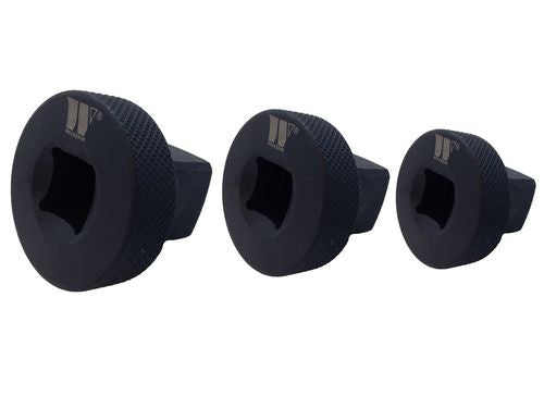 Conjunto de adaptadores de impacto mini de 3 piezas; 1/4X38, 3/8X1/2 y 1/2X3/4''dr 4043-WW