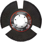 Disco de Lija Welzh Ranurado, Óxido de Aluminio Grano 40; 115 mm (20 por Caja)