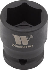1/2''dr Dado de Impacto Superficial, 6 Puntos con Conducción Dinámica de Pared, 18 mm 2830-18-WW