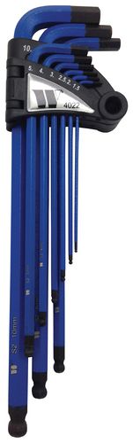 Juego de 9 Llaves Allen de 1.5 a 10 mm S2 4022-WW