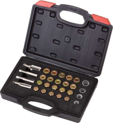 Juego de reparación de roscas para tapones de aceite de 64 piezas 3228-WW