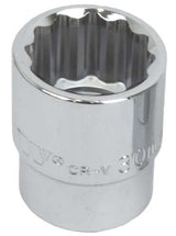 Copa Baja; 12 Puntas 3/4'', 30 mm