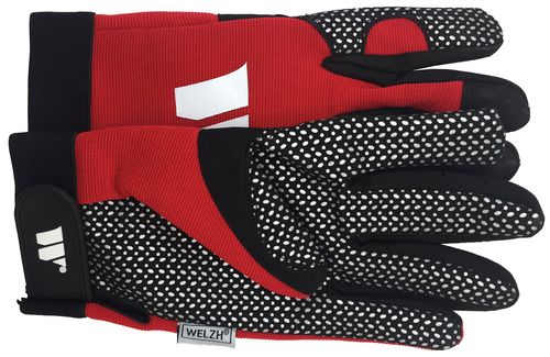 Guantes de trabajo para mecánicos, talla: M ''Rojo''