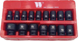 Juego de Dados: Impacto Superficial, 1/2'' de carraca, 12 puntos, Dynamic Wall Drive, 10-32 mm