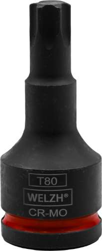 Impacto Torx; 3/4''dr T80 100 mm