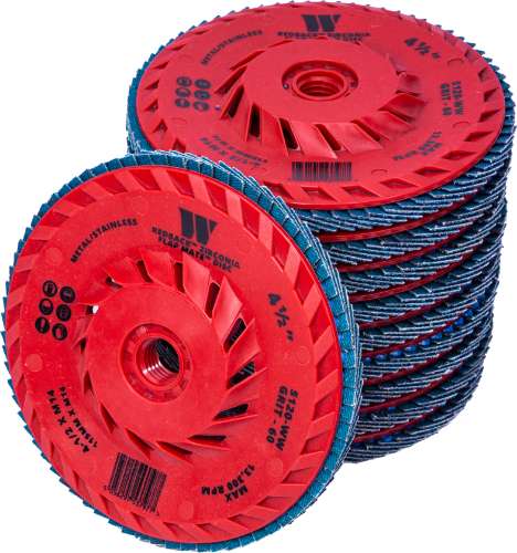 Disco Redback™ Zirconia Flap Mate™; Grano 60 (10 Piezas)