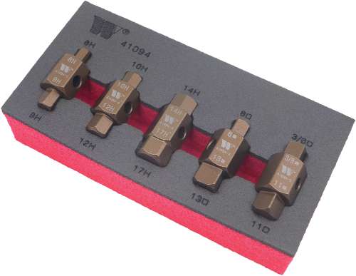Juego de 5 Llaves para Tapones de Drenaje Macho 41094-WW