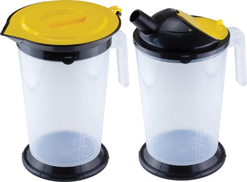 Pack doble de frasco de aceite de 5 litros y medidor 3201-WW