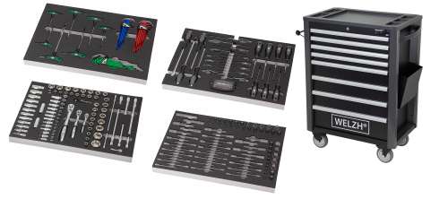91010-WW & Juego de Bandejas para Herramientas 4 Bandejas 91010-4-B-WW