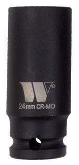 Vaso; 1/2''dr Impacto Profundo, 24 mm