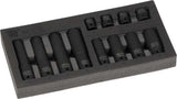 Juego de Dados; Surtido para Impacto, 12 Piezas 1/2'' de 6 Puntas