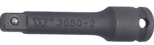 Barra de extensión para impacto; 3/8'' de carraca, 75 mm de longitud