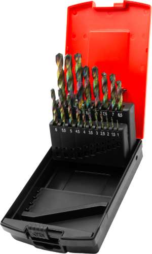 Juego de Brocas; Cobalto, Juego de 19 Piezas
