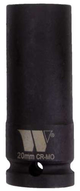 Copa; 1/2''dr Impacto Profunda, 20 mm