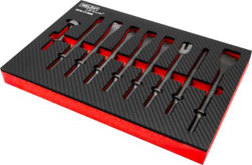 Adaptadores para cincel de martillo vibratorio, juego de 9 piezas