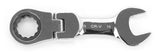 Llave de carraca; cabeza flexible, corta, 12 mm