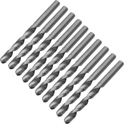 Juego de Brocas; HSS Totalmente Rectificadas, 5 mm, 10 Piezas