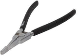 Alicates para anillos de retención para ejes de transmisión; doblados 30°