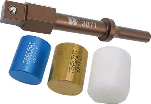 Kit de Martillo Vibratorio; 4 Piezas Intercambiables