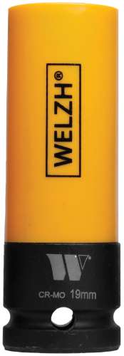 Vaso de impacto resistente con protección; 19 mm