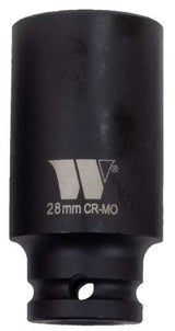 Vaso; 1/2''dr Impacto Profundo, 28 mm