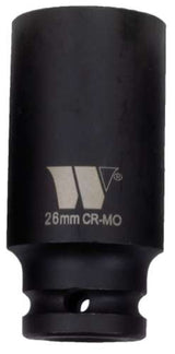 Vaso; 1/2''dr Impacto Profundo, 26 mm