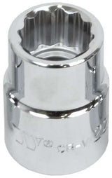 Vaso Bajo; 12 Puntas 3/4'', 22 mm