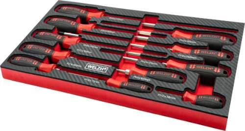 Screw-Mate®; Juego Profesional de Destornilladores PH de 11 Piezas