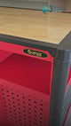 360 - Gabinete para herramientas con mesa de trabajo con ruedas - 12 cajones