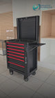 MAX DELUXE - Gabinete para herramientas con altavoz Bluetooth y cerradura digital