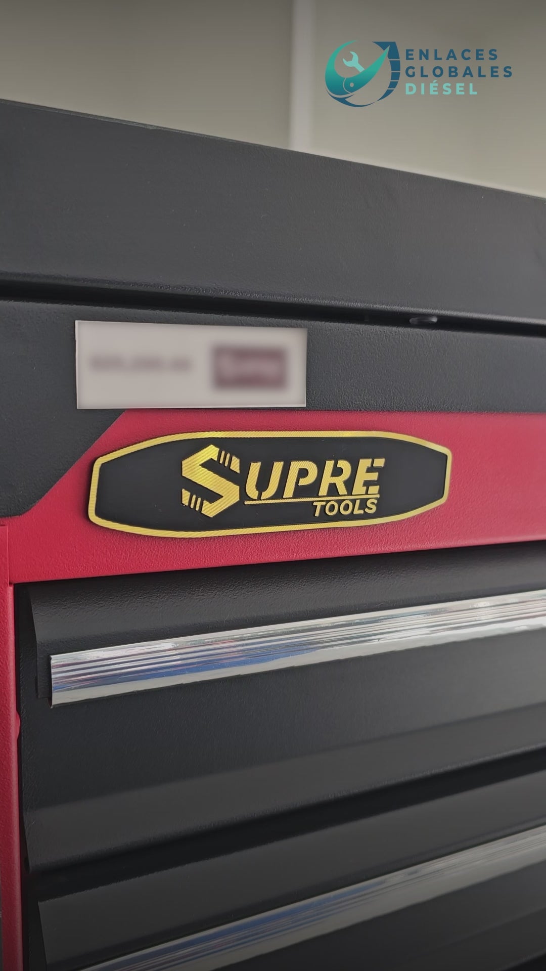 MAX CAR - Gabinete para herramientas con ruedas - 10 cajones